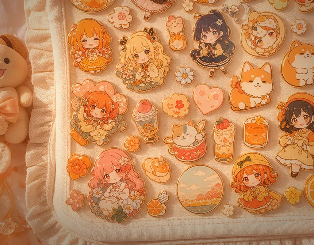 AI product pin collection